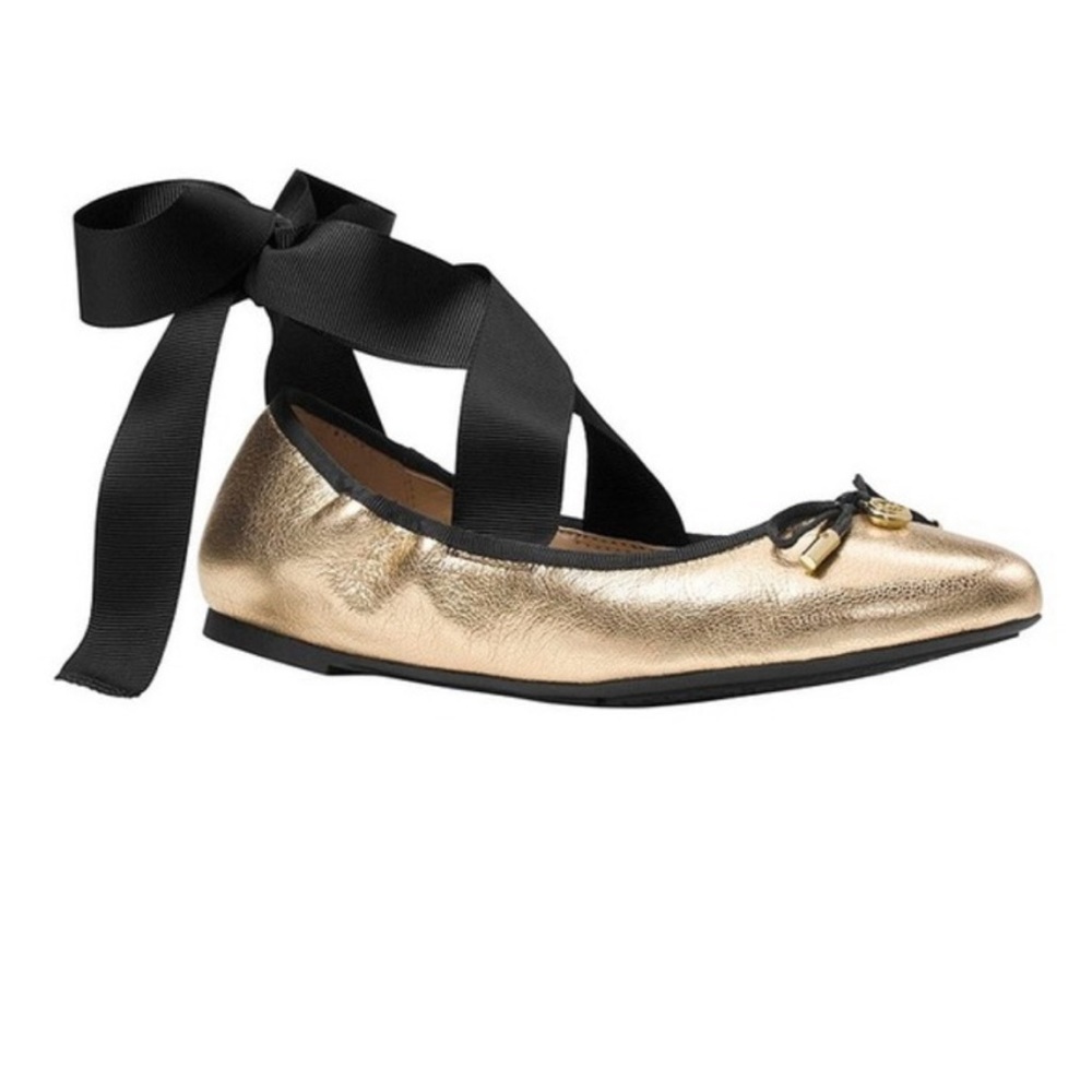 Ankle Wrap Ballet Flats